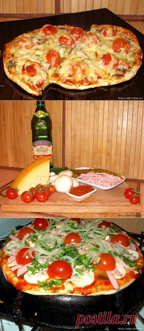 Готовим сами ПИЦЦУ. Лучше, чем из пиццерии