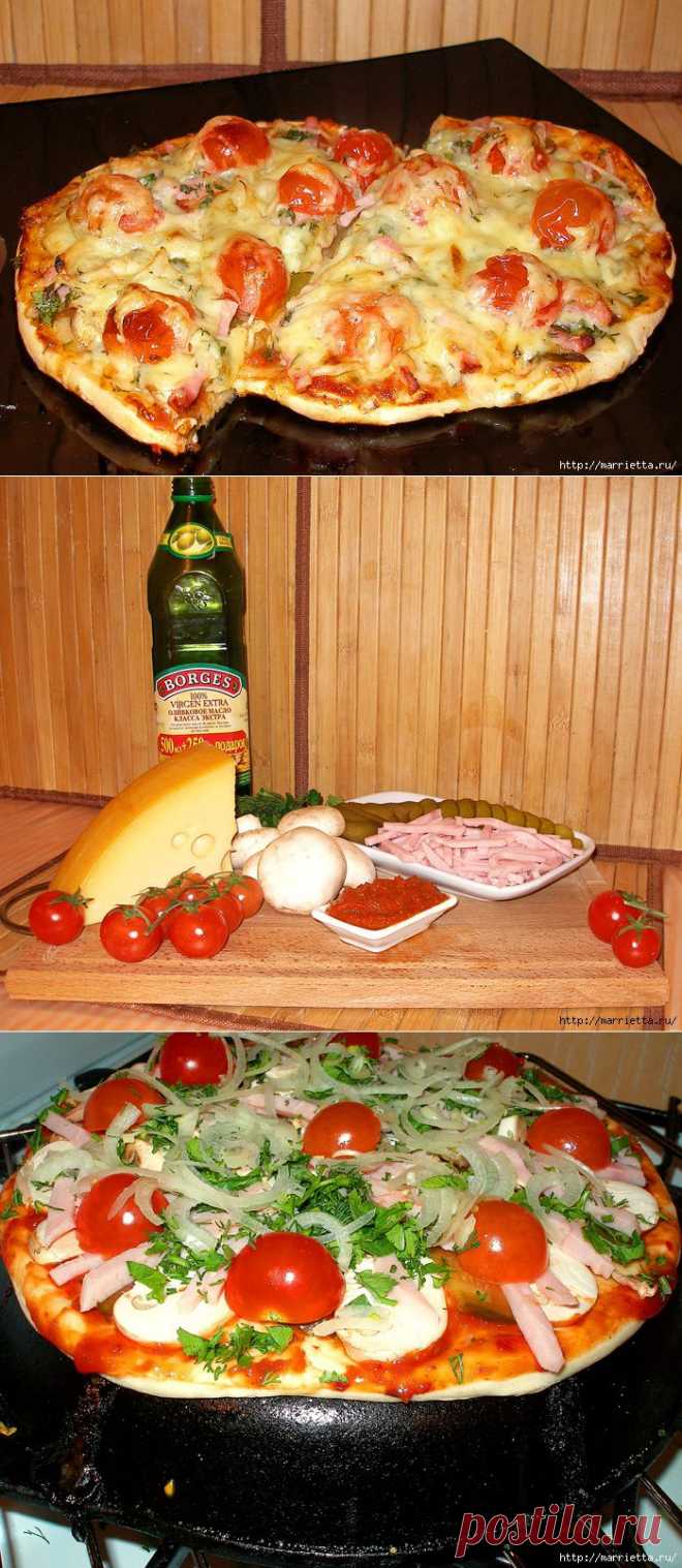 Готовим сами ПИЦЦУ. Лучше, чем из пиццерии