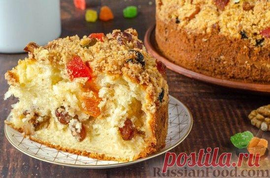 Пирог на кефире за 5 минут!...
Ингредиенты:
    2 яйца
    2 ст. пшеничной муки
    1 ст. кефира
    1 ст. сахара
    100 гр изюма
    1 ст. лож. сливочного масла
    10 гр разрыхлителя
    ванилин