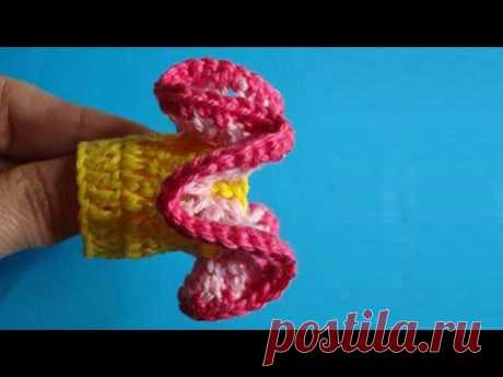 Вязание волана крючком Мастер класс 2 Crochet pattern
