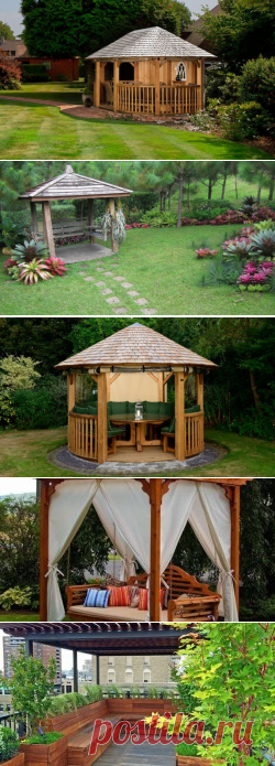 Впечатляющий Gazebo вариант для того чтобы украсить дом | Беседки / Gazebo