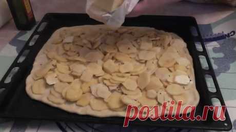 Картофельный пирог из вкусного теста - Простые рецепты Овкусе.ру