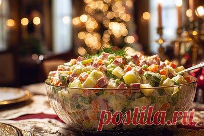 Россияне назвали самые новогодние блюда и напитки