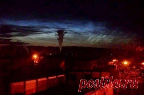 ЖИТЕЛЬ ВЕЛИКОБРИТАНИИ ЗАСНЯЛ НЕОБЫЧНОЕ СВЕЧЕНИЕ НЕБА | ТАЙНЫ ВСЕЛЕННОЙ
