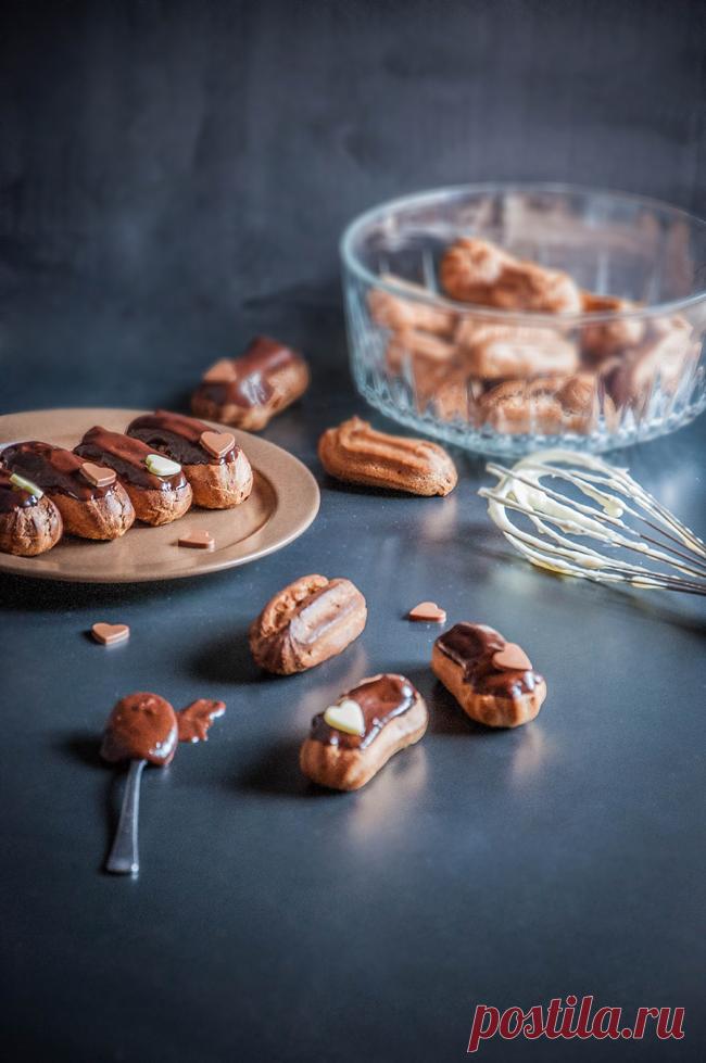 Сахаробилие : Эклеры на заварном тесте с какао и немного ностальгии. xxxxx