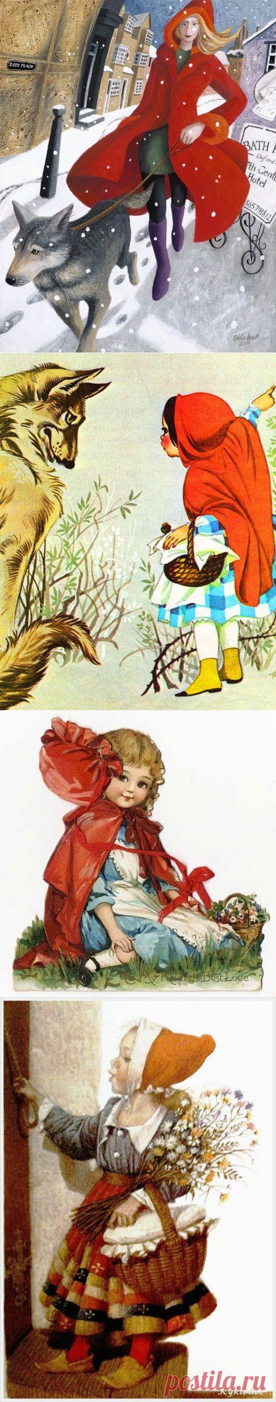 Красная шапочка / Декупаж / Картинки для декупажа