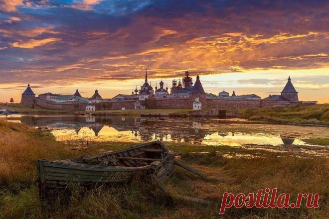 Спасо-Преображенский Соловецкий монастырь. Архангельская область