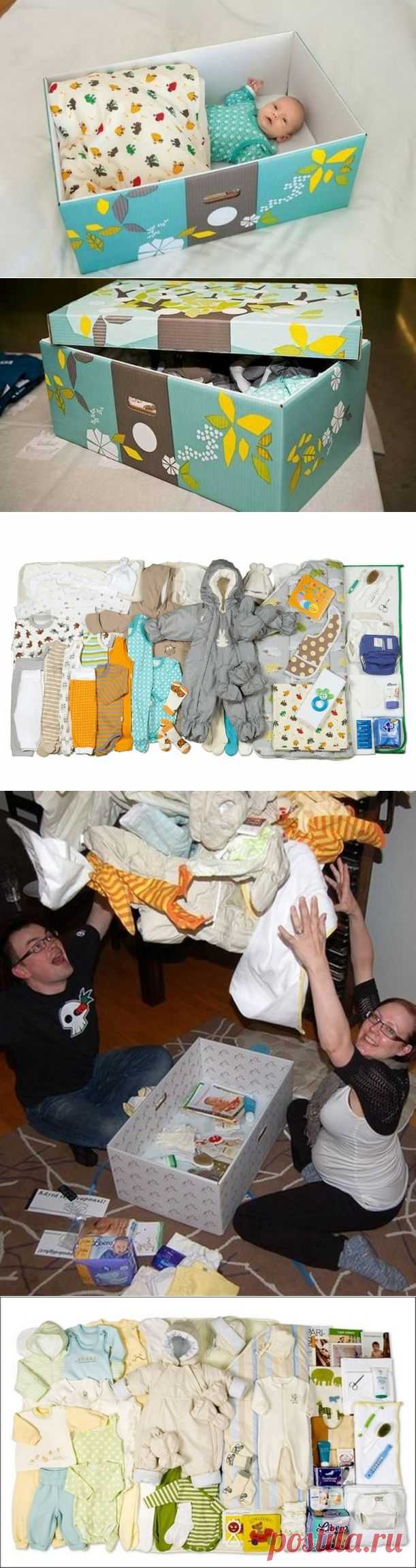 Почему в Финляндии всем беременным женщинам государство дарит коробку?