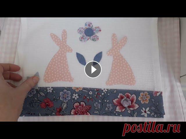 46. Пасхальная аппликация и зимняя вышивка крестом Добрый день, дорогие рукодельницы! Сегодня в выпуске:* Полотенце "Пасхальные кролики" - от идеи до воплощения;* "Жар-птица" в кажд...