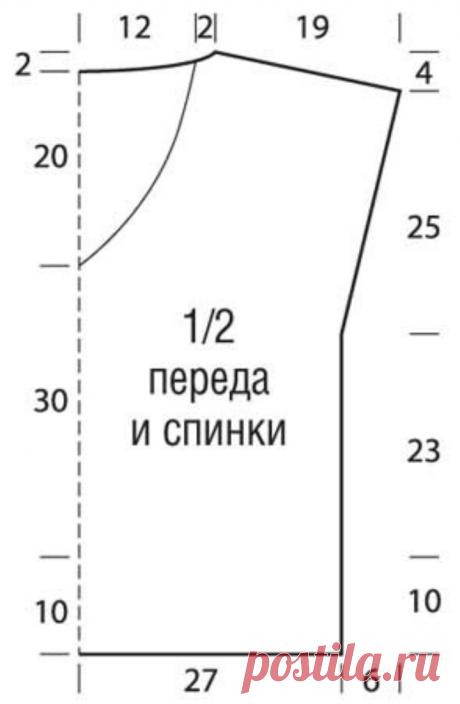 Sleeveless jacket with stylized braids free pattern