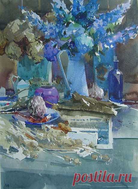 Piet Lap. Прекрасные акварели