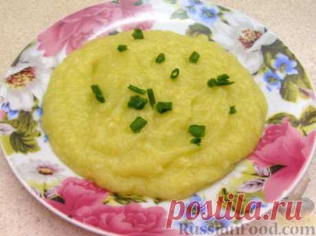 Пюре из кабачков на гарнир