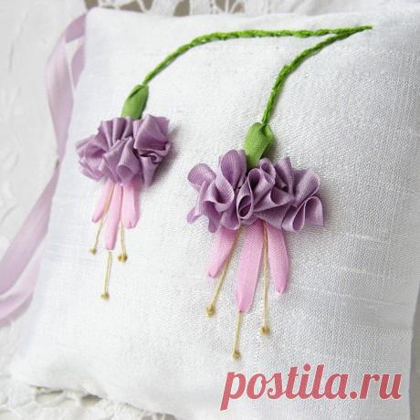 Вышиваем лентами..