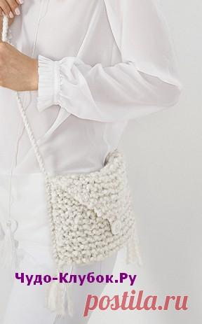 Сумка-конверт вязаная спицами и крючком 221 | ✺❁сайт ЧУДО-клубок ❣ ❂✺Сумка-конверт - очаровательный акцент в стиле хиппи. Она связана из грубой натуральной шерсти. РАЗМЕРЫ 24 x 16 cм (без ручки) ВАМ ПОТРЕБУЕТСЯ Пряжа (58% ❂ ►►➤6 000 ✿моделей вязания ❣❣❣ 70 000 узоров►►Заходите❣❣ %