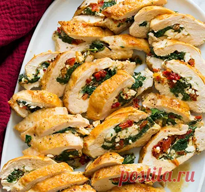 Готовим фаршированные куриные грудки