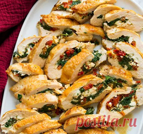 Готовим фаршированные куриные грудки