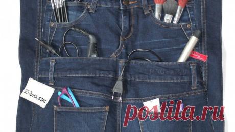 Джинсы превращаются...
Новая жизнь старых вещей!
если у вас возникли вопросы о видео, нужно писать на канале автора, ваш комментарий увидят и ответит - жмем на значок ютьюб в левом нижнем углу