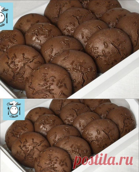 Шоколадное печенье с кусочками шоколада Автор рецепта CookEatSmile - Cookpad
