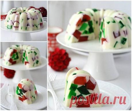 Витражное Стекло Джелло Рождественский Венок Рецепт | В WHOot