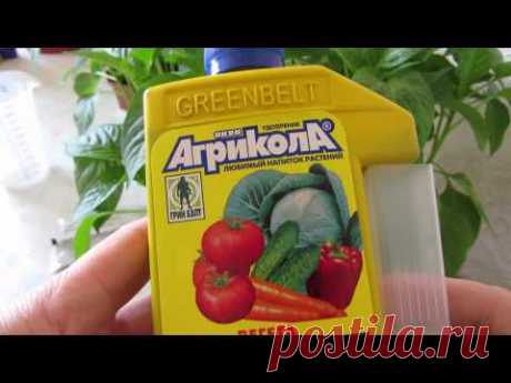 ▶ АПРЕЛЬ(1ч) ПОДКОРМКА ДЛЯ ОВОЩНОЙ РАССАДЫ. - YouTube