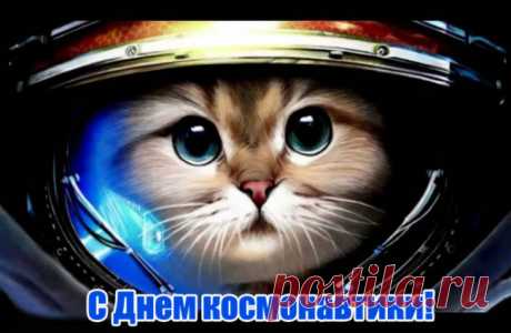 С Днём космонавтики я поздравляю!
Ясного, звёздного неба желаю,
Новых открытий и важных высот,
Чудесных явлений и нужных частот. с днем космонавтики открытки прикольные
