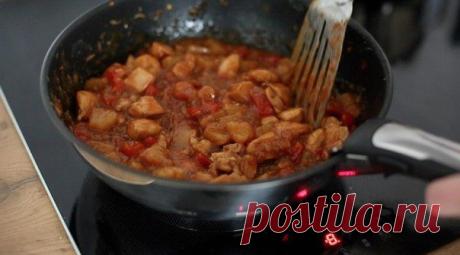 Курица в кисло-сладком соусе / Свежие рецепты