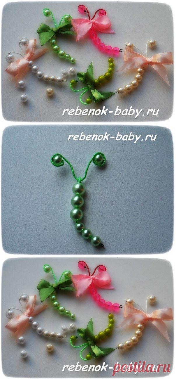 Стрекозки для декора