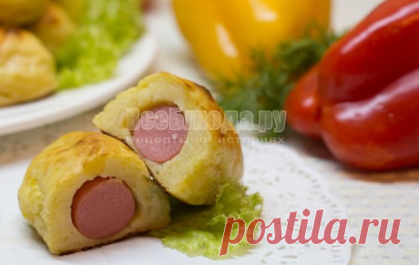 Сосиски в картофельном тесте, рецепт с пошаговыми фото | Все Блюда