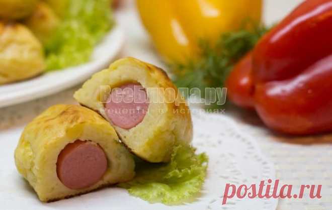 Сосиски в картофельном тесте, рецепт с пошаговыми фото | Все Блюда