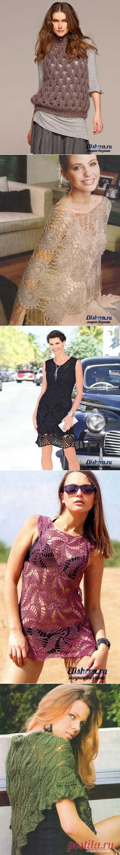 Вязание крючком. Описания к моделям, схемы » Страница 15