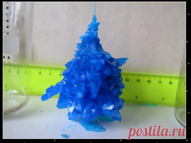 Химия и Химики № 2 2010. Как быстро вырастить кристаллы медного купороса