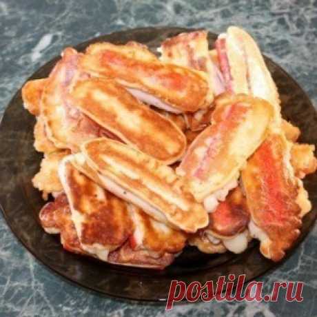 Крабовые палочки в кляре с сыром - МирТесен