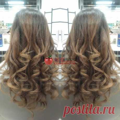Идеальные💗 локоны от наших💇 стилистов не перестают💐 вызывать восхищение! Укладка👧 от мастера💋 Вики м.Таганская