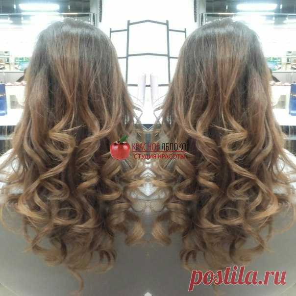 Идеальные💗 локоны от наших💇 стилистов не перестают💐 вызывать восхищение! Укладка👧 от мастера💋 Вики м.Таганская