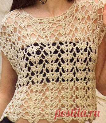 Irish crochet &: CROCHET BLOUSE