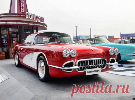 1958 Corvette гибридный китайсякий спорткар 2020 | AUTOSPAWN