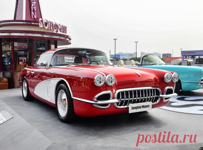 1958 Corvette гибридный китайсякий спорткар 2020 | AUTOSPAWN