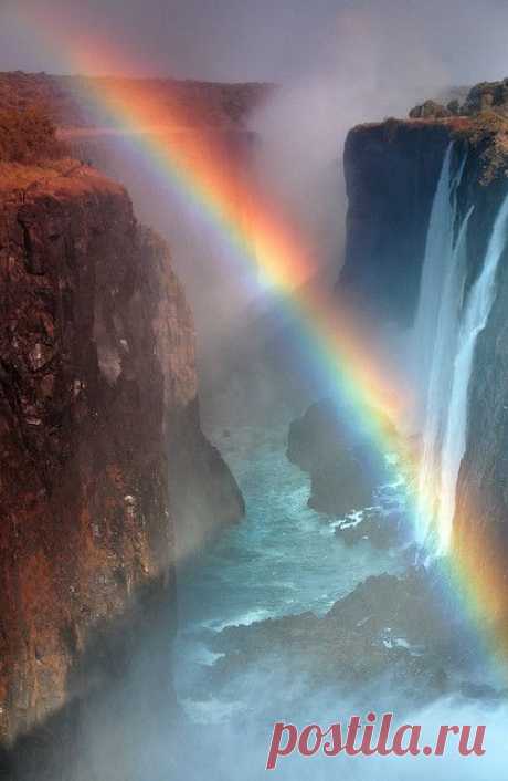 Victoria Falls, Africa | Paint Me A Rainbow