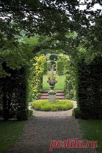 Secret garden in the grounds of Coughton Court in Warwickshire, England | Amazing Pictures - Amazing Pictures, Images, Photography from Travels All Aronud the World