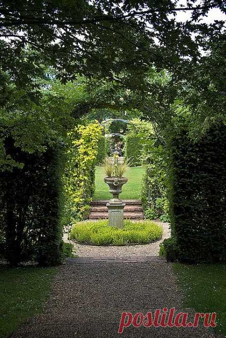 Secret garden in the grounds of Coughton Court in Warwickshire, England | Amazing Pictures - Amazing Pictures, Images, Photography from Travels All Aronud the World