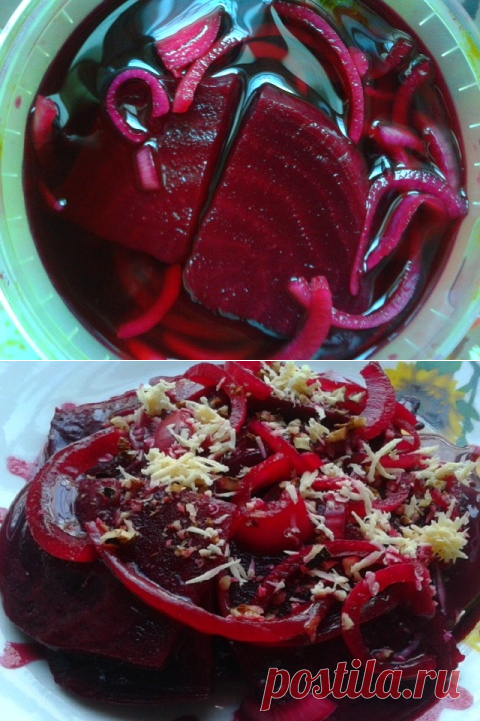 Маринуем свеклу и готовим из нее салаты