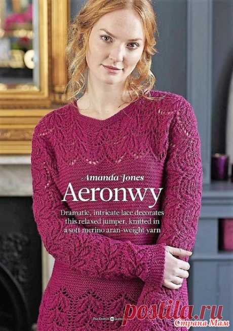 Джемпер AERONWY. Спицы. - ВЯЗАНАЯ МОДА+ ДЛЯ НЕМОДЕЛЬНЫХ ДАМ - Страна Мам