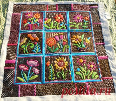 39469f26d3db496b60da9016367912ce--flower-quilts-applique-quilts.jpg (640×555)