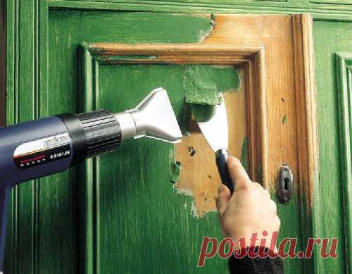 Как удалить старую масляную краску