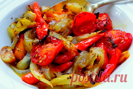 Потрясающе ароматные и вкусные овощи, запечённые в маринаде К мясу идеально!