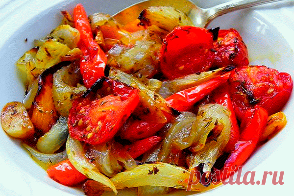 Потрясающе ароматные и вкусные овощи, запечённые в маринаде К мясу идеально!