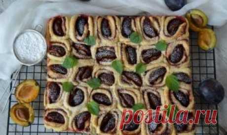 Вкуснейшие "Рулеты со Сливами"! Таких нежных Вы ещё не пробовали! | Работница XXI века | Яндекс Дзен