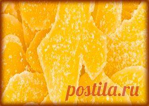 Рецепт приготовления имбиря в сахаре.