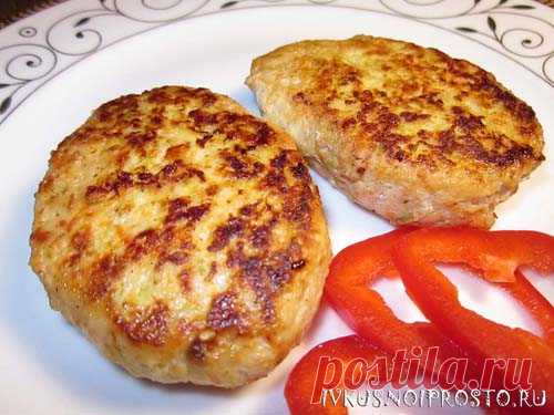 Котлеты из куриного фарша - рецепт с фото | И вкусно и просто
