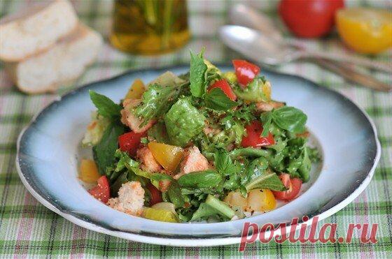 Салат «Панцанелла» | Еда.ру | Яндекс Дзен